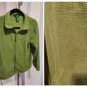 LL Bean Childs L (14-16) Waffle Fleece